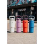 Stanley 10-09993-314 Stanley The Iceflow Flip Straw Pipetli Termos Bardak 0,89 Lt Turuncu – TURUNCU - Görsel 9