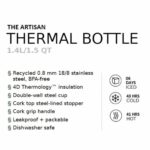 Stanley 10-11429-004 Stanley The Artisan Paslanmaz Çelik Termos 1.4 Lt Yeşil – YEŞİL - Görsel 8