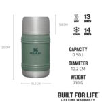 Stanley 10-11426-004 Stanley The Artisan Paslanmaz Çelik Yemek Termosu 0,50 Lt Yeşil – YEŞİL - Görsel 3