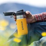 Stanley 10-09148-027 The Quick Flip Paslanmaz Çelik Termos Bardak 0.47 Lt Safran – SAFRAN - Görsel 7