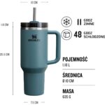 Stanley 10-11824-154 Stanley Quencher Pipetli Termos Bardak 1.18lt Mavi – MAVİ - Görsel 6