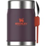 Stanley 10-09382-107 Stanley Klasik Paslanmaz Çelik Yemek Termosu Kaşıklı 0,40lt Mor Turuncu – MOR-TURUNCU