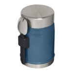 Stanley 10-09382-081 Stanley Klasik Paslanmaz Çelik Yemek Termosu Kaşıklı 0,40lt Koyu Mavi – KOYU MAVİ - Görsel 3