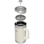 Stanley 10-02888-087 Stanley Klasik French Press Termos 1.4lt Parlak Krem – KREM - Görsel 2