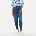 Th Dw0dw19244 Mom Jean Uh Tpr Bı0152 Co Kadın Pantolon – KOYU MAVİ - Görsel 2