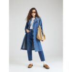 Th Dw0dw19244 Mom Jean Uh Tpr Bı0152 Co Kadın Pantolon – MAVİ - Görsel 4