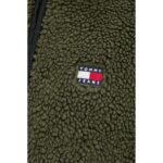 Th Dm0dm19224 Tjm Reg Badge Teddy Zıp Tru Ext Erkek Sweatshırt – YEŞİL - Görsel 5