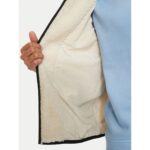 Th Dm0dm19224 Tjm Reg Badge Teddy Zıp Tru Ext Erkek Sweatshırt – KREM - Görsel 5