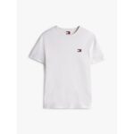 Th Dm0dm20322 Tjm Reg Badge Tee Ext Erkek Tshırt – BEYAZ - Görsel 5