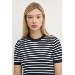 Th Dw0dw19336 Tjw Essentıal Ss Kadın Sweaters – LACİVERT - Görsel 4