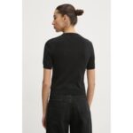 Th Dw0dw19336 Tjw Essentıal Ss Kadın Sweaters – SİYAH - Görsel 3