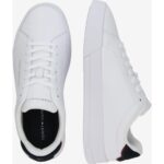 Th Fm0fm05367 Th Court Lth Detaıl Ess Erkek Sneakers – BEYAZ - Görsel 2