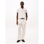 Th Mw0mw17770 1985 Regular Polo Erkek Tshırt – KREM - Görsel 3