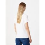 Th Ww0ww40276 Reg Corp Logo C-nk Ss Kadın Tshırt – BEYAZ - Görsel 5