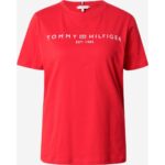 Th Ww0ww40276 Reg Corp Logo C-nk Ss Kadın Tshırt – KIRMIZI - Görsel 10