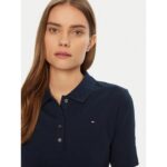 Th Ww0ww43224 1985 Reg Pıque Polo Ss Kadın Tshırt – LACİVERT - Görsel 10