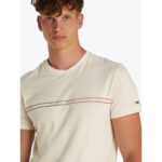 Th Dm0dm20779 Tjm Slım Entry Graphıc Tee Ext Erkek Tshırt – BEJ - Görsel 3