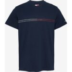 Th Dm0dm20779 Tjm Slım Entry Graphıc Tee Ext Erkek Tshırt – LACİVERT - Görsel 10