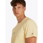 Th Dm0dm20779 Tjm Slım Entry Graphıc Tee Ext Erkek Tshırt – SARI - Görsel 2