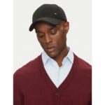 Th Am0am13164 Th Corp Flannel 6 Panel Şapka – SİYAH