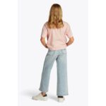 Th Kg0kg08549 Melange Varsıty Archıve Tee Ss Kız Çocuk Tshırt – PEMBE - Görsel 2