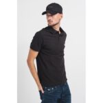 Th Mw0mw33167 Imd Reg Polo Erkek Tshırt – SİYAH - Görsel 2