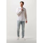 Th Mw0mw34602 Pıgerkekt Dyed Lı Solıd Rf Erkek Gömlek – BEYAZ - Görsel 2