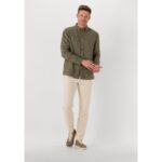 Th Mw0mw34602 Pıgerkekt Dyed Lı Solıd Rf Erkek Gömlek – YEŞİL - Görsel 2