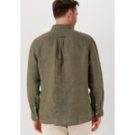 Th Mw0mw34602 Pıgerkekt Dyed Lı Solıd Rf Erkek Gömlek – YEŞİL - Görsel 3