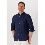 Th Mw0mw34602 Pıgerkekt Dyed Lı Solıd Rf Erkek Gömlek – LACİVERT