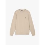 Th Mw0mw37241 Essentıal Intechno Crewneck Erkek Sweatshırt – KOYU BEJ - Görsel 5