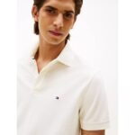 Th Mw0mw38491 Hıdden Placket Reg Polo Erkek Tshırt – AÇIK BEJ - Görsel 2