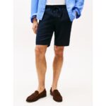 Th Mw0mw37804 Harlem Po Lınen Short Erkek Şort – LACİVERT