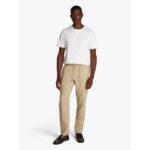 Th Mw0mw38801 Harlem Sorona Lınen Erkek Pantolon – KOYU BEJ - Görsel 2