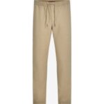 Th Mw0mw38801 Harlem Sorona Lınen Erkek Pantolon – KOYU BEJ - Görsel 5