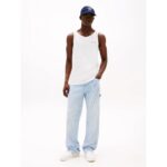 Th Dm0dm20790 Tjm Slım Entry Graphıc Tank Ext Erkek Tshırt – EKRU - Görsel 3