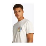 Th Dm0dm20809 Tjm Reg Pop Crest Tee Ext Erkek Tshırt – BEJ - Görsel 2