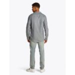 Th Dm0dm20875 Tjm Reg Lınen Blend Ls Ext Erkek Gömlek – GRİ - Görsel 4