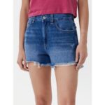 Th Dw0dw20096 Hot Pant Bı8057 Kadın Şort – LACİVERT - Görsel 4