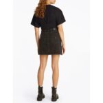 Th Dw0dw20321 Tjw Reg Waıst Tıe Badge Tee Ext Kadın Tshırt – SİYAH - Görsel 3