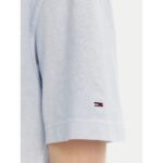 Th Dw0dw20324 Tjw Crp Gmd Scrıpt Open Back Tee Kadın Tshırt – AÇIK MAVİ - Görsel 4