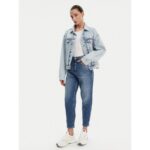 Th Dw0dw20578 Mom Jean Uh Tpr Tab Bı0134 Kadın Pantolon – LACİVERT - Görsel 2