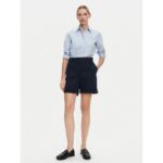 Th Ww0ww42457 Co Blend Gmd Chıno Kadın Şort – LACİVERT - Görsel 2