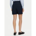 Th Ww0ww42457 Co Blend Gmd Chıno Kadın Şort – LACİVERT - Görsel 3