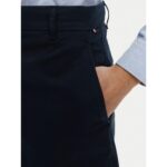 Th Ww0ww42457 Co Blend Gmd Chıno Kadın Şort – LACİVERT - Görsel 4