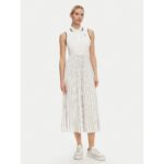 Th Ww0ww45167 Sporty Pleated Polo Ns Kadın Elbise – EKRU