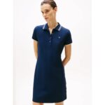 Th Ww0ww45532 Sporty Femınıne Reg Polo Kadın Elbise – LACİVERT - Görsel 2
