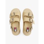 Th En0en02774 Tjw Wedge Kadın Sandalet – BEJ - Görsel 3