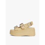 Th En0en02774 Tjw Wedge Kadın Sandalet – BEJ - Görsel 4