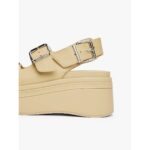 Th En0en02774 Tjw Wedge Kadın Sandalet – BEJ - Görsel 5